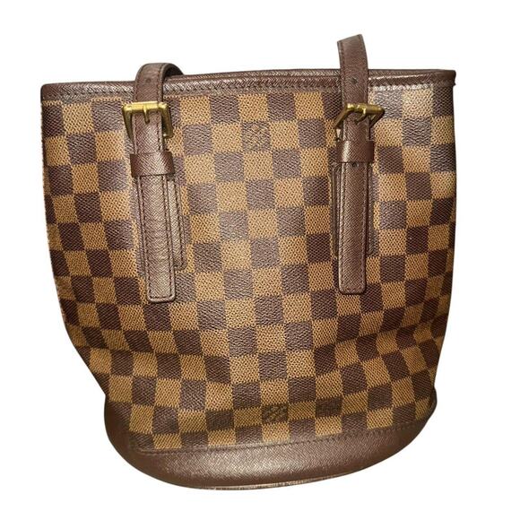 Brown marias bucket damier Louis Vuitton Purse - Picture 2 of 7